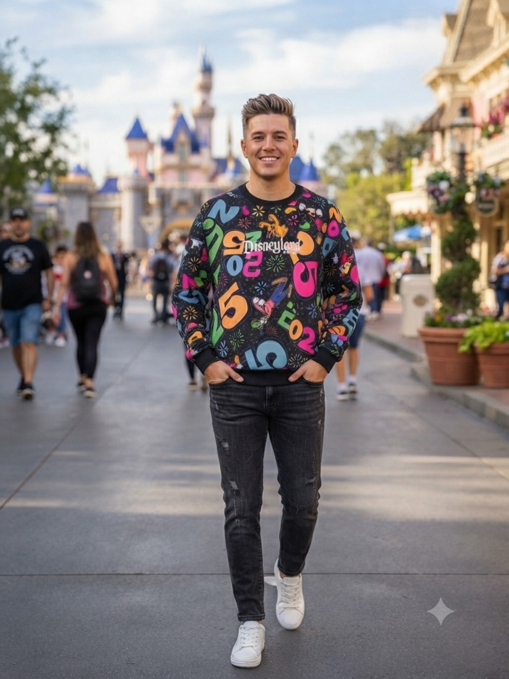 Disney Parks Disneyland Resort 2025 Mickey and Friends Spirit Jersey - Picture 2 of 10